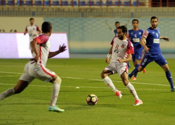 مباراة سابقة بين الكويت والتضامن