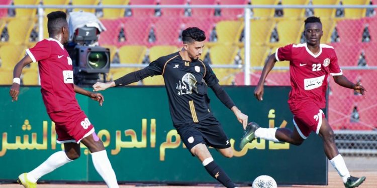 مباراة الشباب السعودي وطبرجل في كأس خادم الحرمين الشريفين