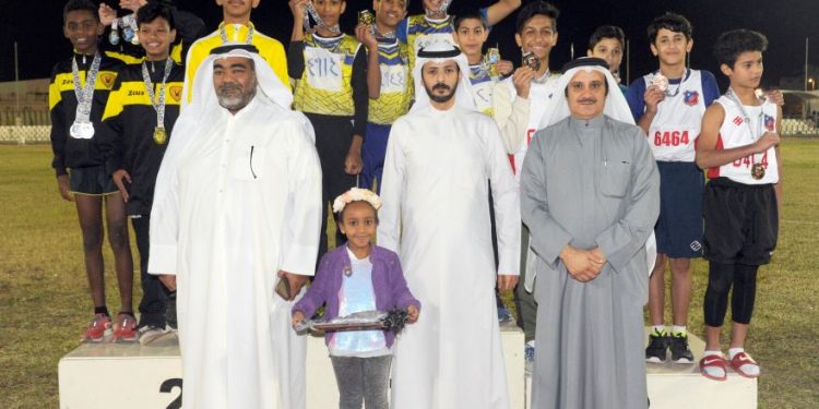 الكويت يتوج بالبطولة التمھیدیة الأولى لألعاب القوى لفئتي الشباب والأشبال