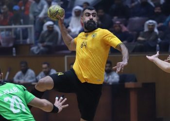 مباراة العربي والقادسية في بطولة الاتحاد التنشيطية لكرة اليد