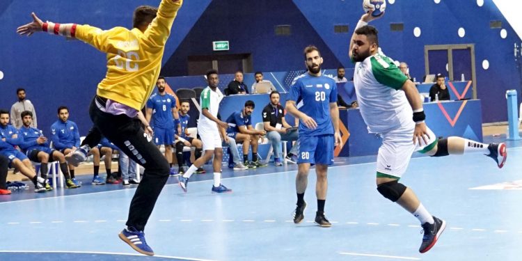 منتخب الكويت والسعودية في البطولة الآسيوية لكرة اليد