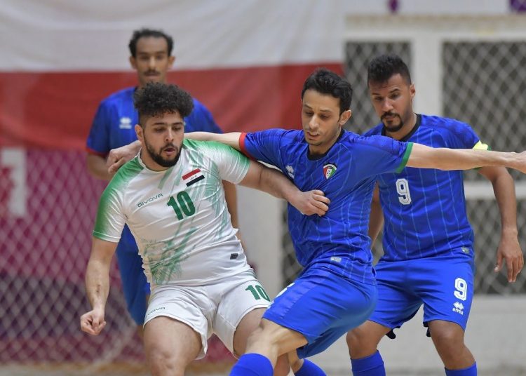 مباراة منتخب الكويت مع العراق لكرة الصالات