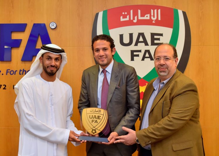 وفد اتحاد الكرة المصري في الإمارات