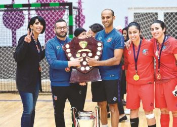 الكويت يتوج بطلًا لدوري كرة الصالات للسيدات