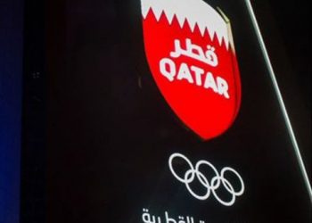 شعار اللجنة الاالأولمبية القطرية