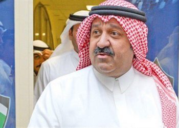 الشيخ احمد اليوسف رئيس اتحاد الكرة الكويتي