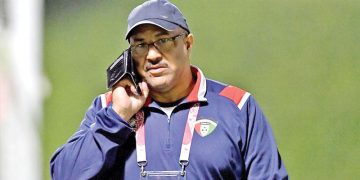 المنتخب الأولمبي | خالد الشمري عضو مجلس إدارة اتحاد الكرة الكويتي