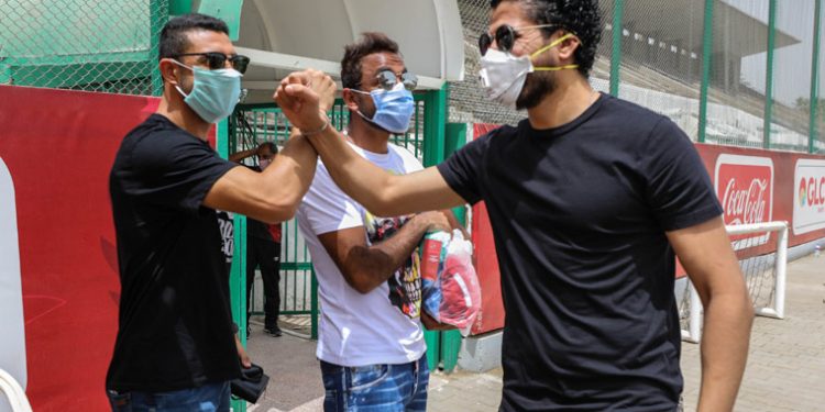 الأهلي المصري يجري اختبارات فيروس كورونا للاعبيه