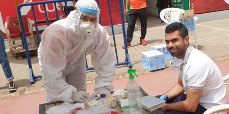 الأهلي المصري يجري اختبارات فيروس كورونا للاعبيه