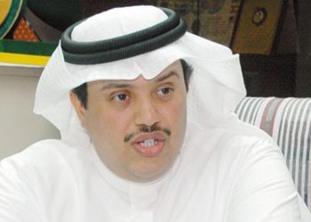 عبدالله الهزاع رئيس نادي القادسية السعودي السابق
