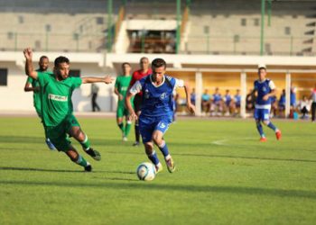 نادي غزة الرياضي فى احدي مبارياته السابقة