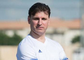 صلاح الدين سيامند لاعب فريق أربيل ومنتخب العراق