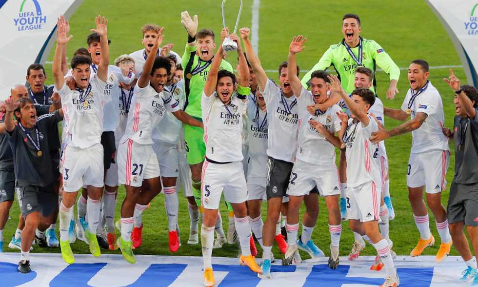 ريال مدريد بطل أوروبا للشباب لأول مرة في تاريخه بعد الفوز على بنفيكا التيار الاخضر