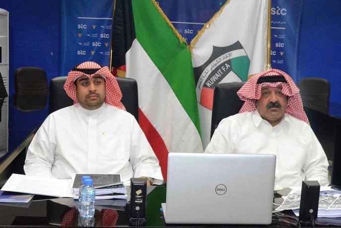 اتحاد الكرة الكويتي برئاسة الشيخ أحمد اليوسف الصباح