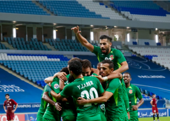 مباراة شباب الأهلي الإماراتي ضد شاهر خودرو الإيراني