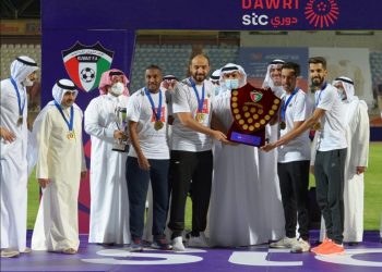 تتويج الجهراء بطلا للدوري الكويتي للدرجة الأولى موسم 2019-2020
