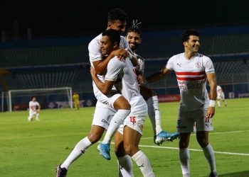مباراة بيراميدز والزمالك في الدوري المصري