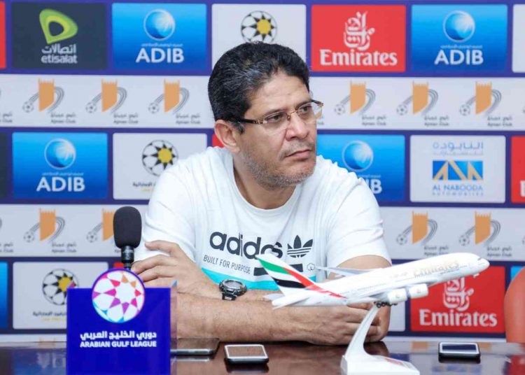 عجمان الإماراتي - المدرب المصري أيمن الرمادي