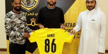 حامد إسماعيل لاعب نادي قطر القطري