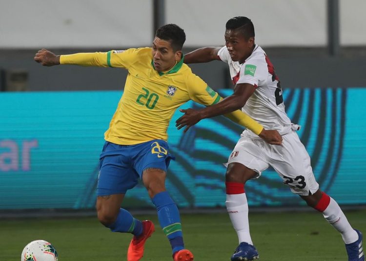 مباراة بيرو والبرازيل في تصفيات أمريكا الجنوبية لكأس العالم 2022