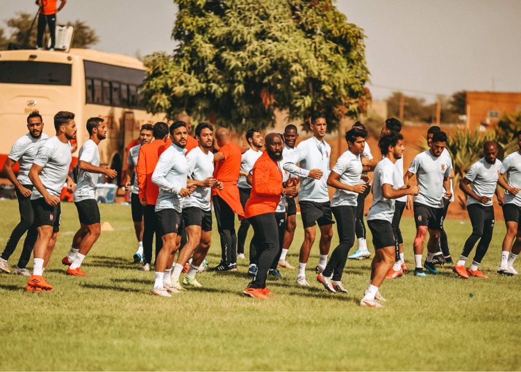 الأهلي - تدريبات فريق الكرة في النيجر