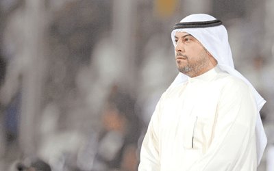 الشيخ طلال الفهد الصباح رئيس الاتحاد الكويتي لكرة القدم السابق