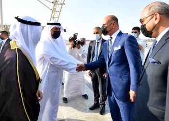 زيارة وزير الرياضة العراقي إلى الكويت