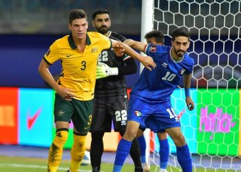 مباراة منتخب الكويت ومنتخب أستراليا في التصفيات المزدوجة