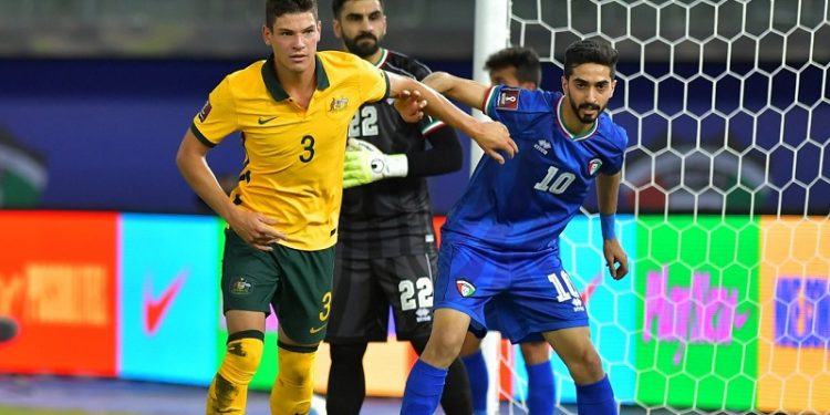 مباراة منتخب الكويت ومنتخب أستراليا في التصفيات المزدوجة