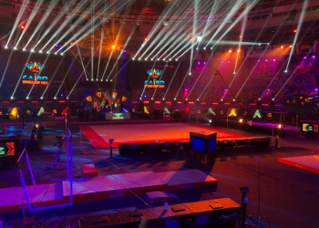 حفل افتتاح بطولة العالم للجمباز