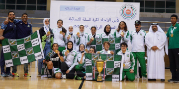 النادي العربي - التتويج بكأس الاتحاد لكرة السلة النسائية
