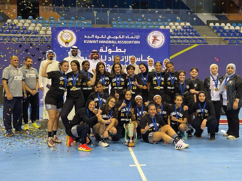 "يد سيدات " القرين يستعد لبطولة الأندية الآسيوية الخامسة من القاهرة