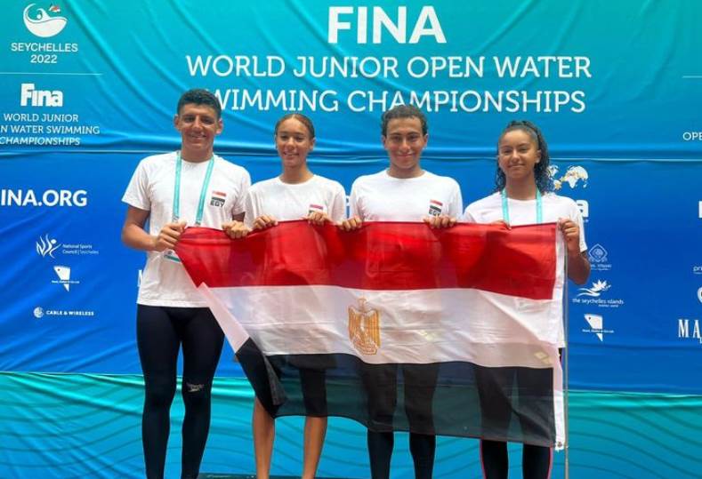 منتخب مصر للمياه المفتوحة سادس العالم في بطولة سيشل