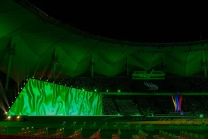 برعاية خادم الحرمين.. انطلاق دورة الألعاب السعودية 2022 ..صور