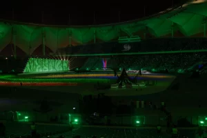 برعاية خادم الحرمين.. انطلاق دورة الألعاب السعودية 2022 ..صور