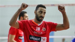 "سعيد" الأهلي يفوز بجائزة أفضل لاعب في البطولة العربية للطائرة