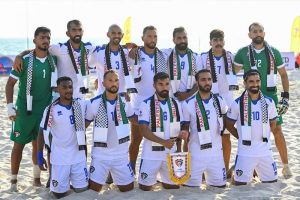 مجموعة متوازنة لشاطئية الكويت في قرعة كأس العرب